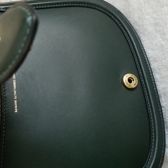 New Coach Beat Saddle Leather Shoulder Bag - Picture 13 of 13